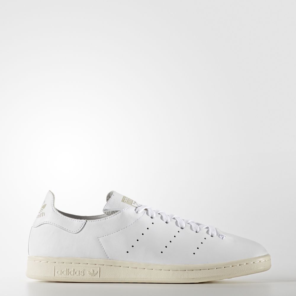 Adidas Stan Smith - Originals ανδρικα - Ασπρα/Ασπρα/Πρασινο,Μέγεθος: EU 36 – 54 2/3 (959ESDAR)